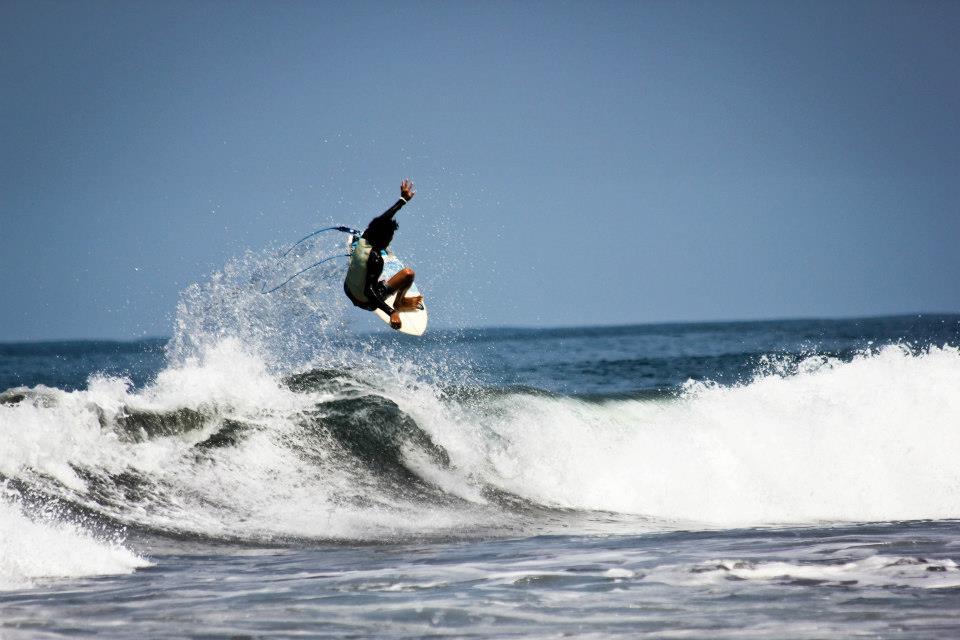 Local Surfer Artist Elton Sanchez